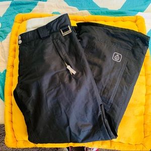 Black Betty Rides Elements snowboarding pants med